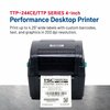 Tsc TTP-244CE Desktop Thermal Label Printer for Shipping and Barcodes, USB/Ethernet, 4 Width 99-033A031-0001